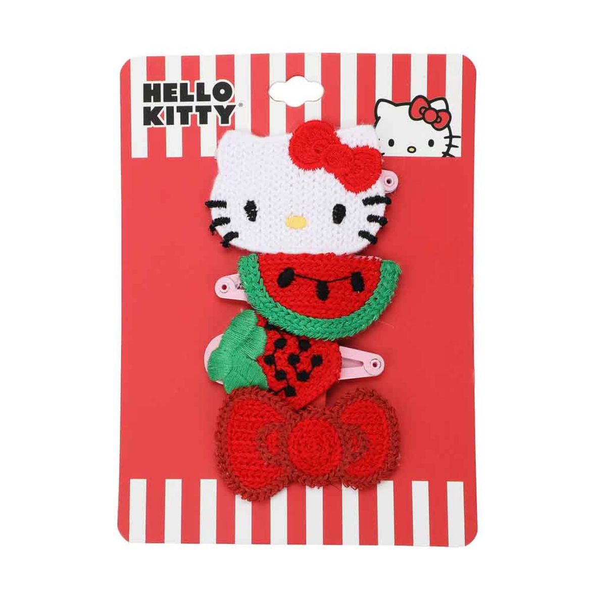 Hello Kitty 4-pc Crochet Hair Clip Set