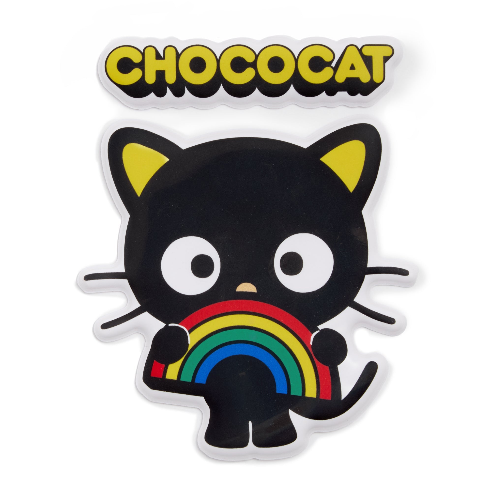 Chococat x Pipsticks Big Puffy Sticker