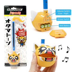 Aggretsuko Otamatone Musical Toy (Rage)