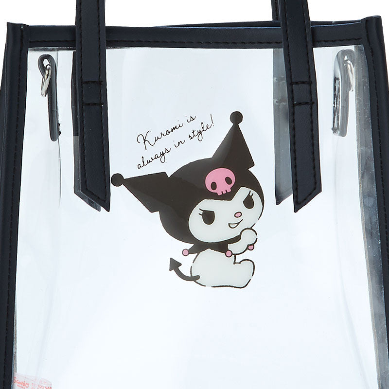 Kuromi Clear Convertible Mini Tote