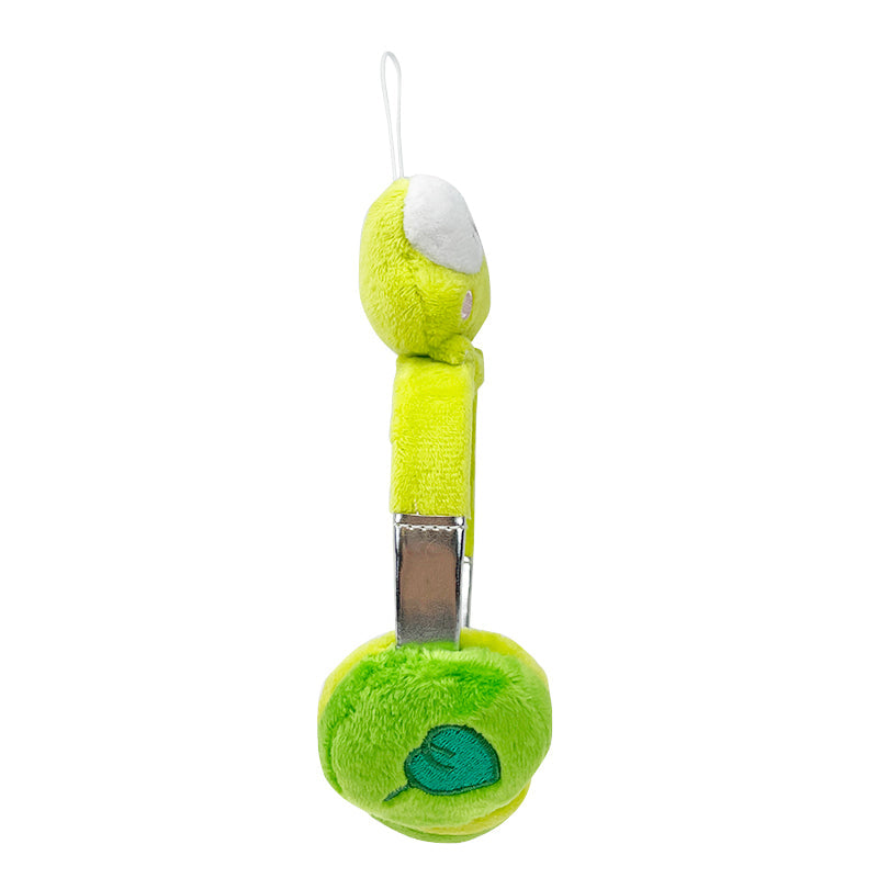 Keroppi Plush Headphones Bag Charm