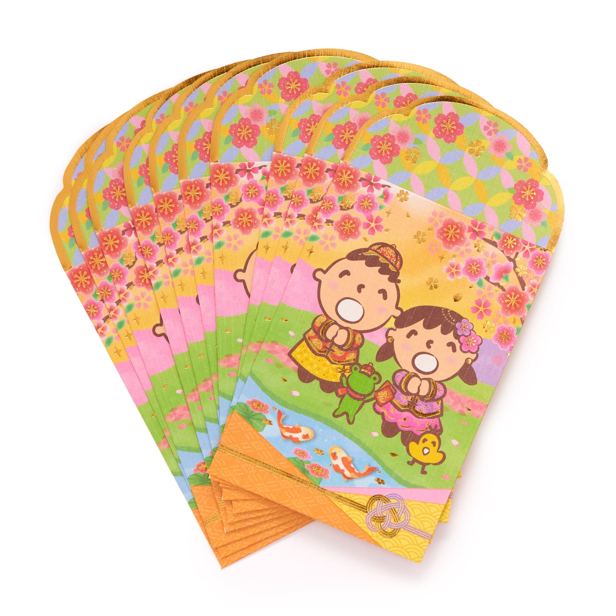 Minna No Tabbo 10-pc Enclosure Envelopes (Pearlescent)
