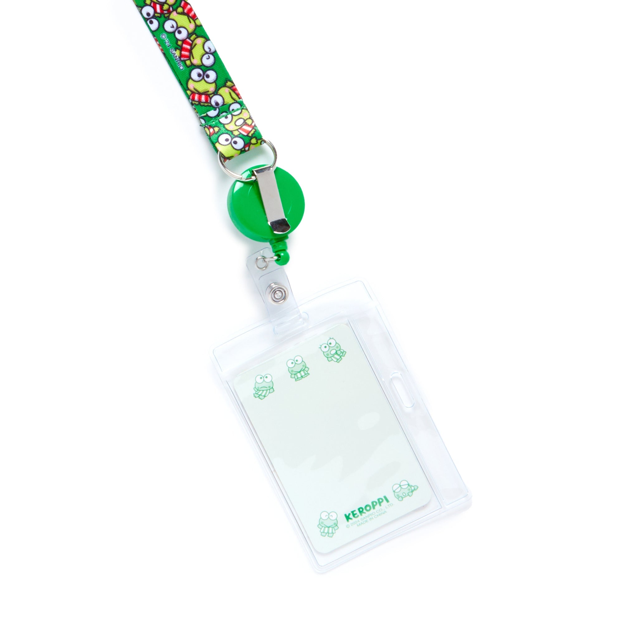 Keroppi ID Badge Holder (All-Over Series)