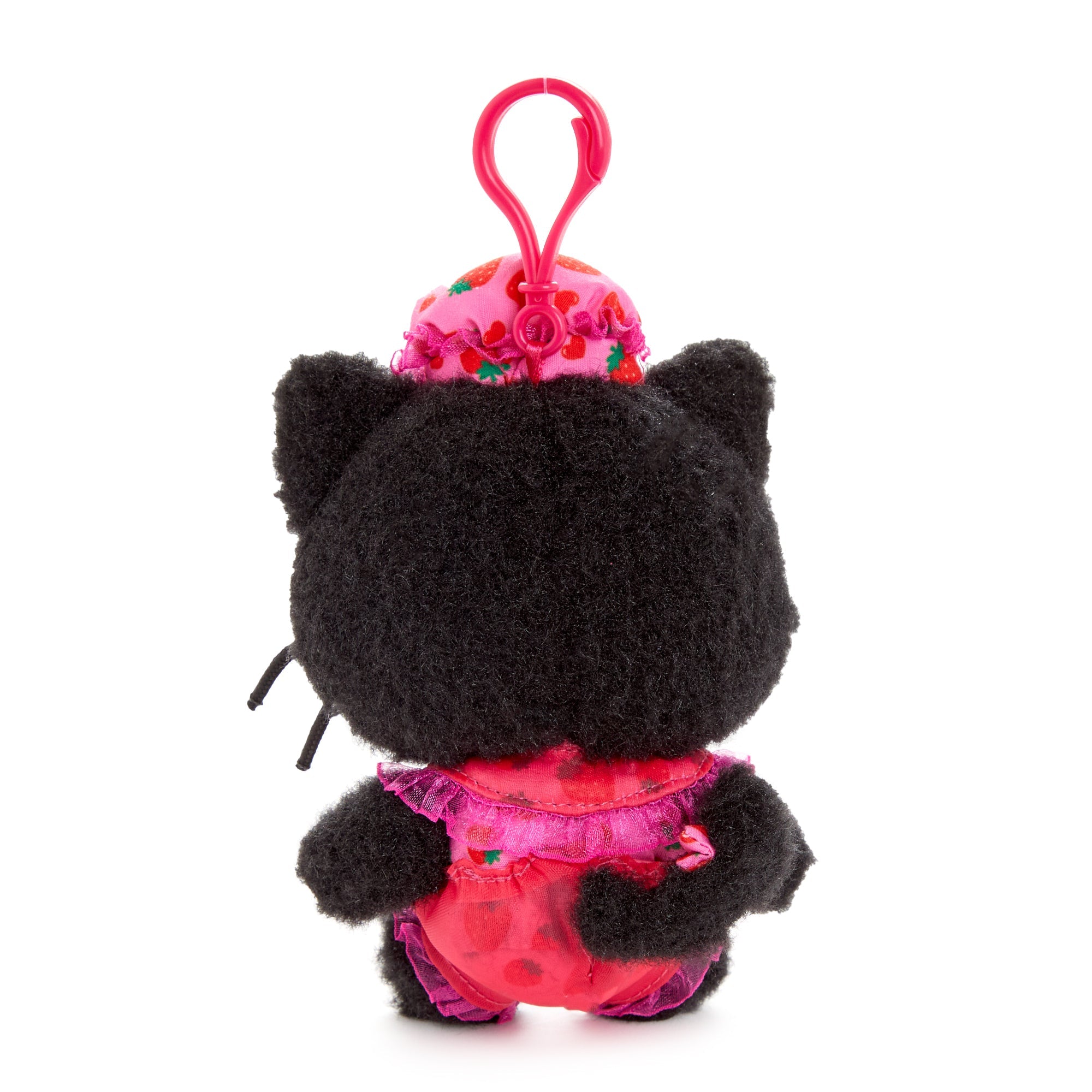 Chococat Plush Mascot Clip (Strawberry Treat Series)