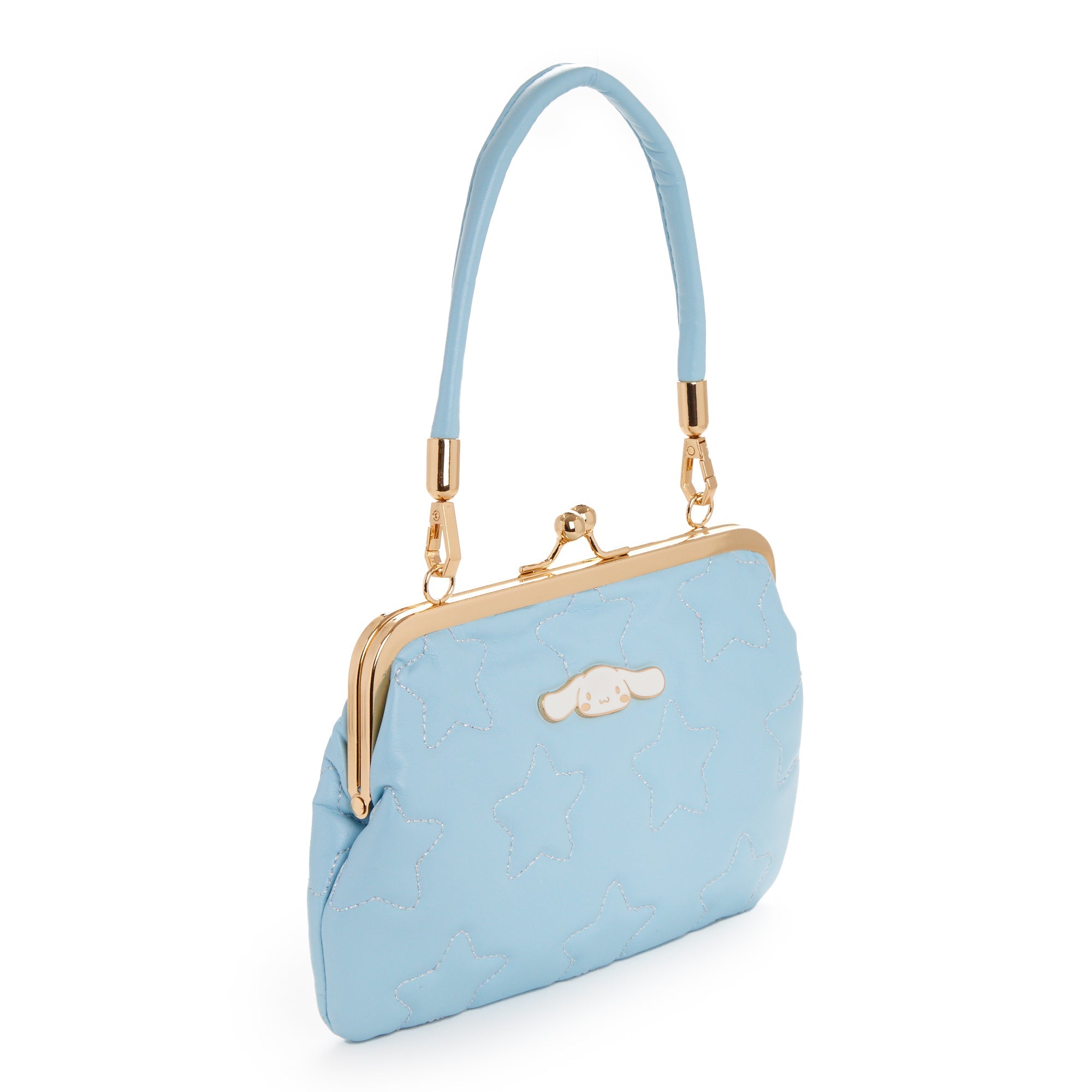 Cinnamoroll 2-Way Quilted Kiss Knob Handbag
