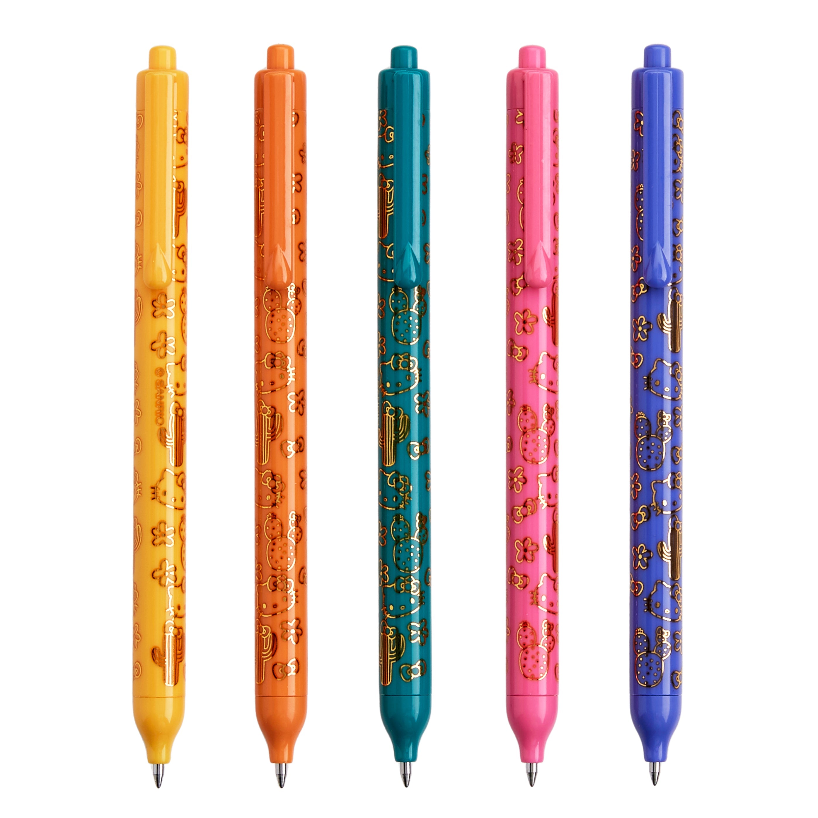 Hello Kitty x Erin Condren Gel Click Pens (Set of 5)