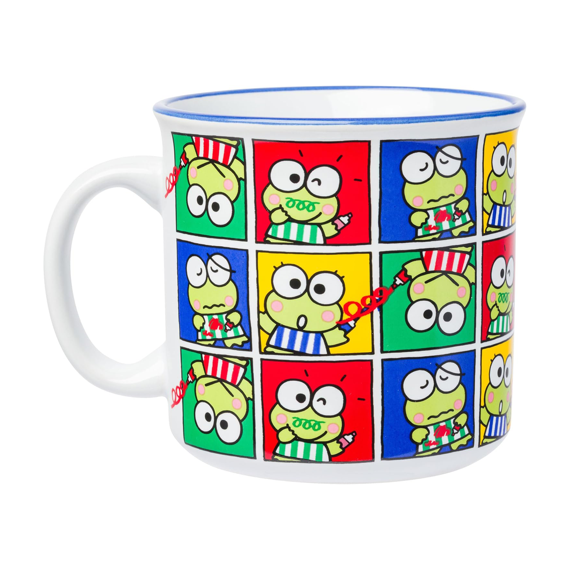 Keroppi Ceramic Mug (Grid Pose)