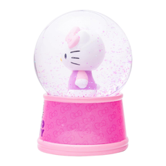 Hello Kitty Pink Glitter Snow Globe