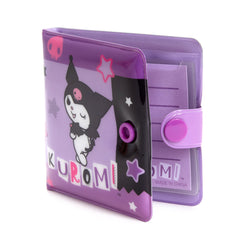 Kuromi Vinyl Snap Wallet
