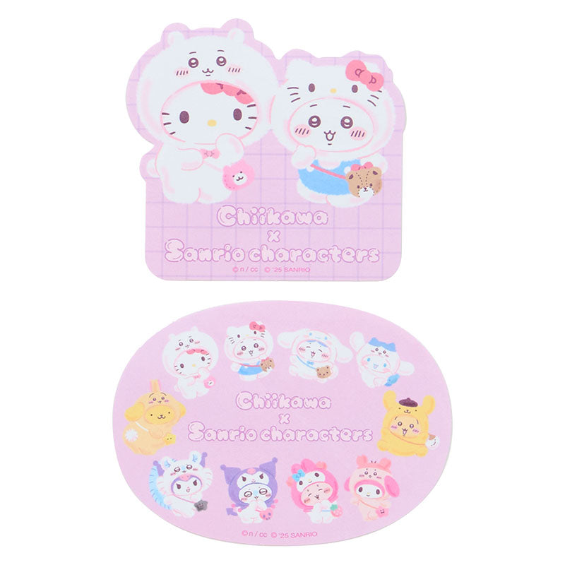 Chiikawa x Sanrio Characters 32-pc Mini Sticker Pack