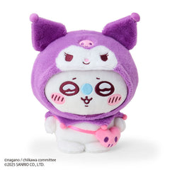 Chiikawa x Sanrio Characters Kuromi 7 Plush (Momonga)