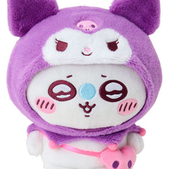 Chiikawa x Sanrio Characters Kuromi 7 Plush (Momonga)