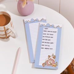 Hello Kitty and Friends x Erin Condren Holiday List Notepad 2-Piece Set
