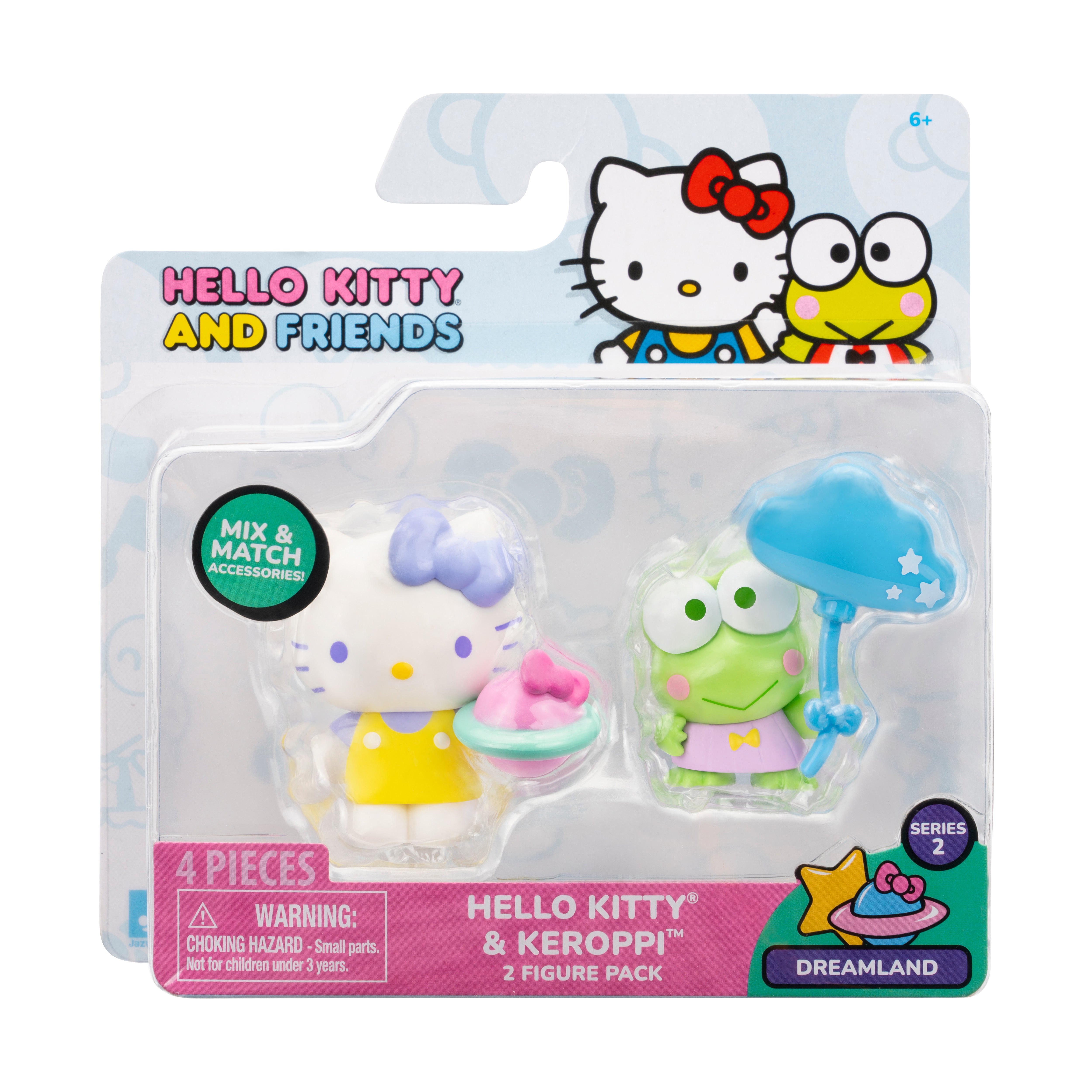 Hello Kitty and Friends 2-pc Figure Pack (Series 2: Dreamland)