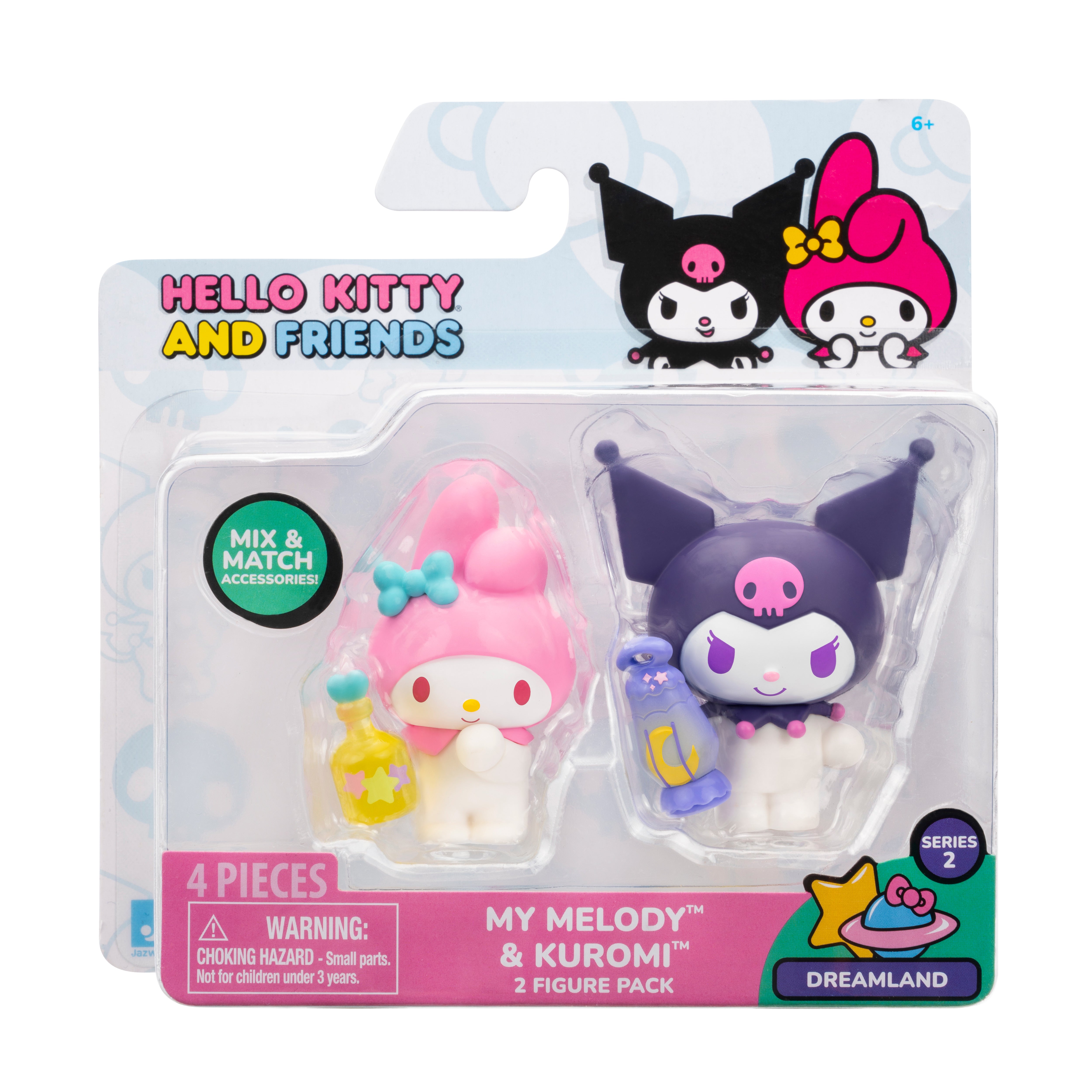 Hello Kitty and Friends 2-pc Figure Pack (Series 2: Dreamland)