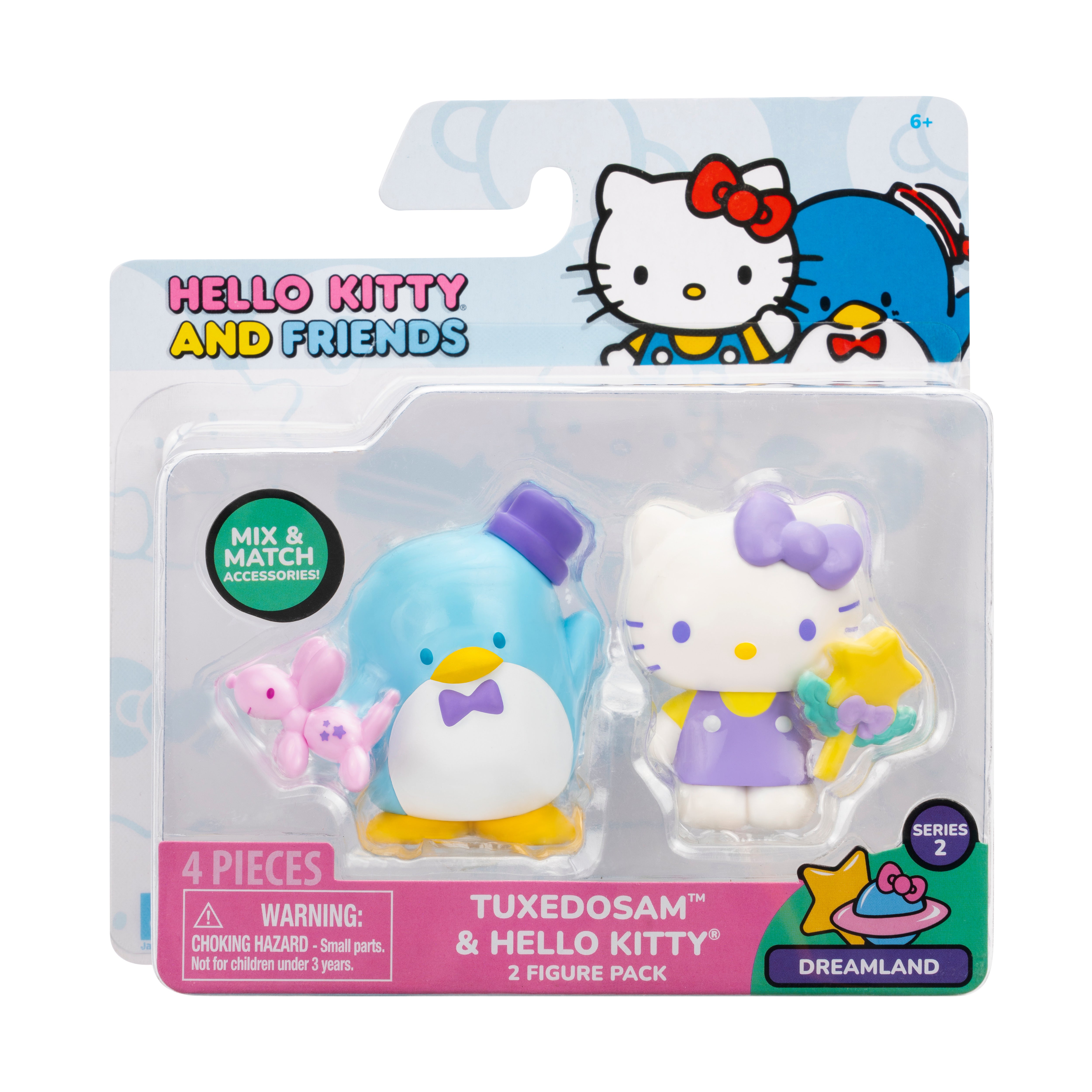 Hello Kitty and Friends 2-pc Figure Pack (Series 2: Dreamland)
