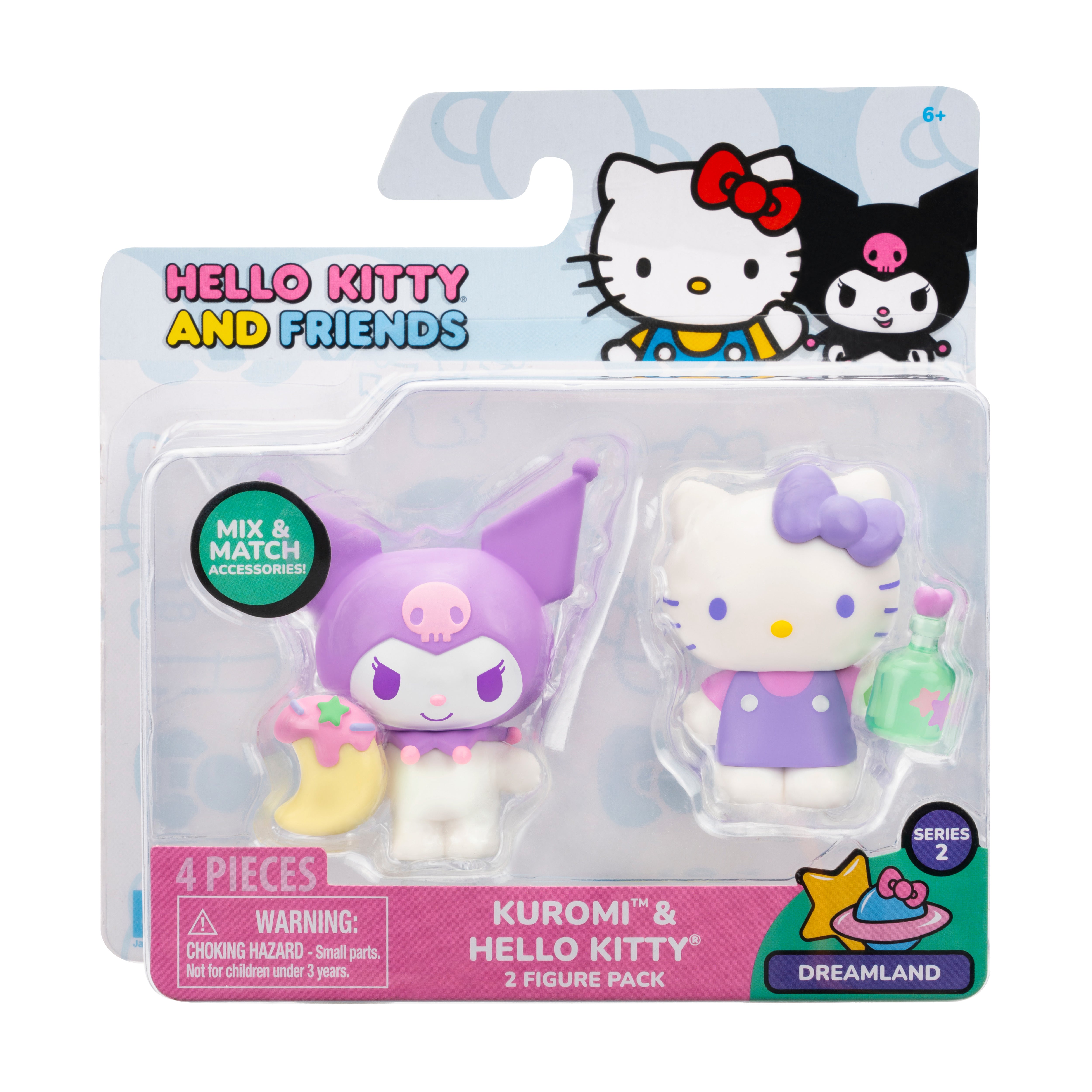 Hello Kitty and Friends 2-pc Figure Pack (Series 2: Dreamland)