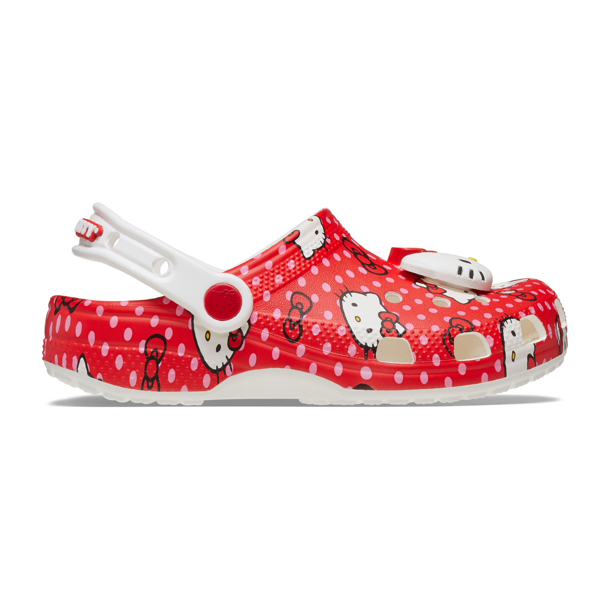 Hello Kitty x Crocs Toddler Red Classic Clog