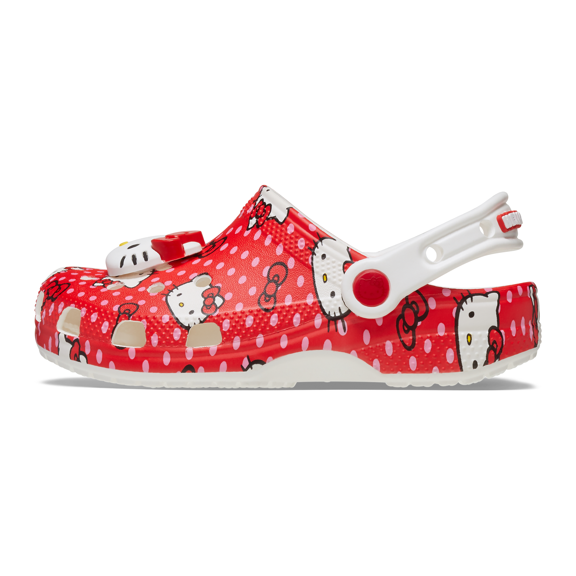 Hello Kitty x Crocs Toddler Red Classic Clog