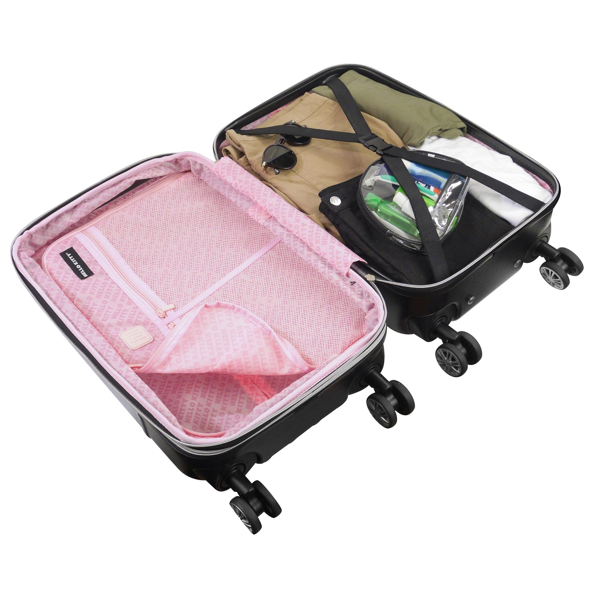 Hello Kitty x FUL  21 Hardshell Carry-on Luggage in Black