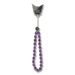 Kuromi x Sonix Beaded Wristlet