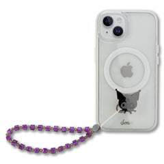 Kuromi x Sonix Beaded Wristlet