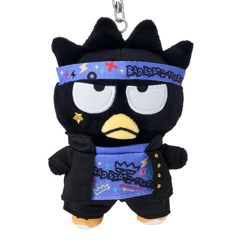 Badtz-maru Plush Mascot Keychain (Sparkling School Series)