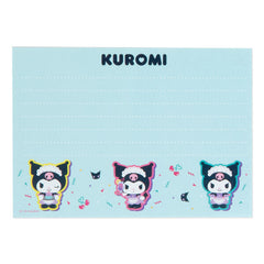 Kuromi Memo Pad & Sticker Set