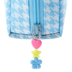 Cinnamoroll Zipper Pouch (Floral Houndstooth Series)