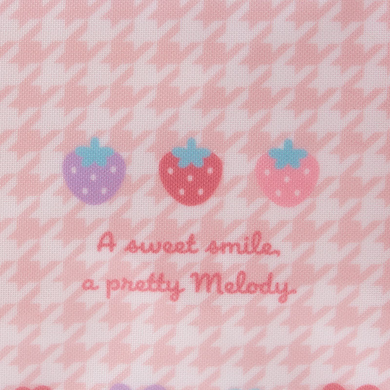 My Melody Zipper Pouch (Floral Houndstooth Series)