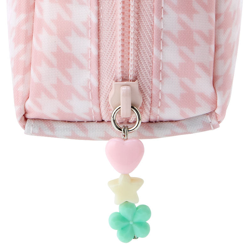 My Melody Zipper Pouch (Floral Houndstooth Series)