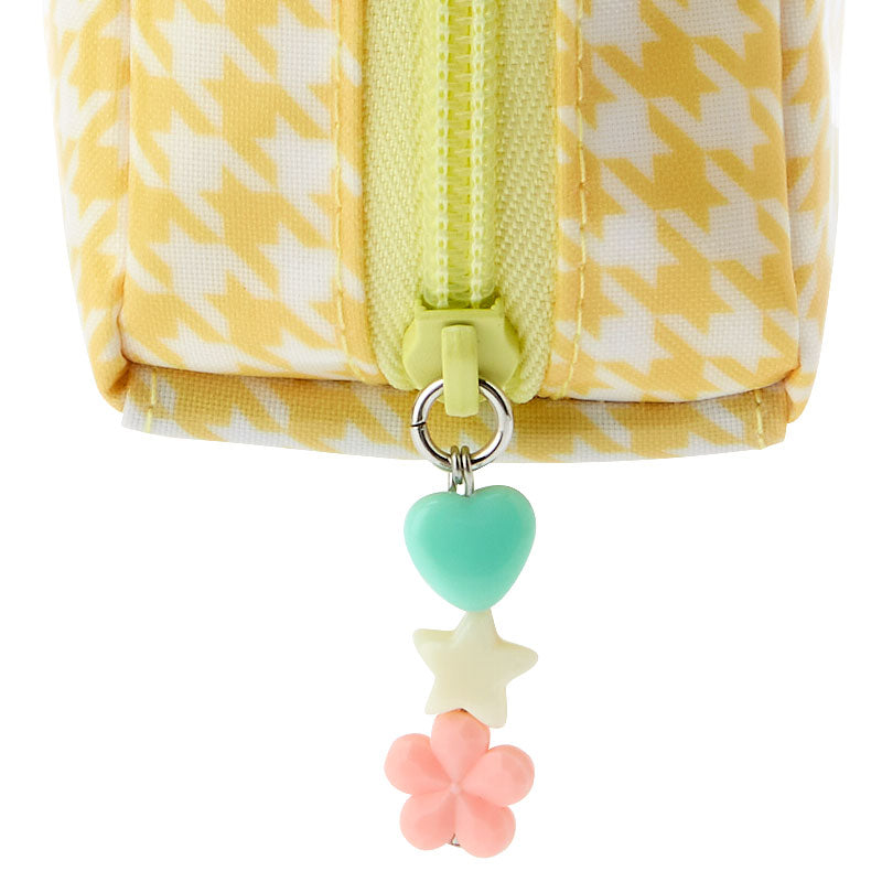 Pompompurin Zipper Pouch (Floral Houndstooth Series)