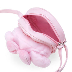 My Melody Plush Round Crossbody Bag