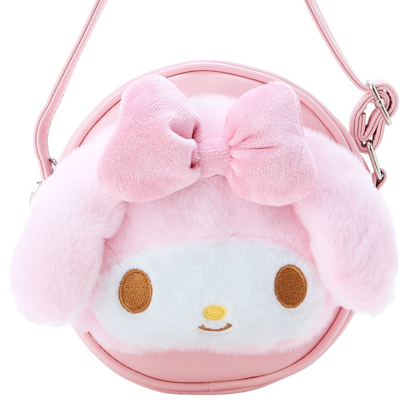 My Melody Plush Round Crossbody Bag
