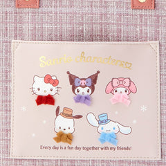 Sanrio Characters Tote Bag (Winter Tweed Series)
