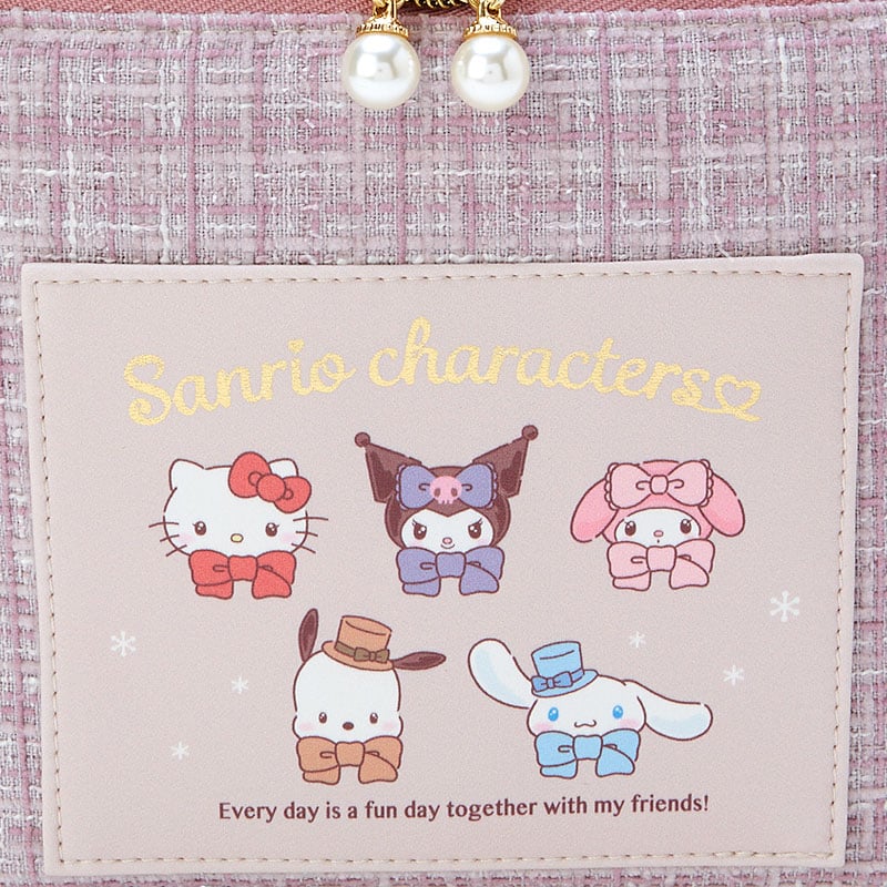 Sanrio Characters Cosmetic Pouch (Winter Tweed Series)