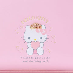Hello Kitty Zipper Pouch (Dainty Tiara Series)