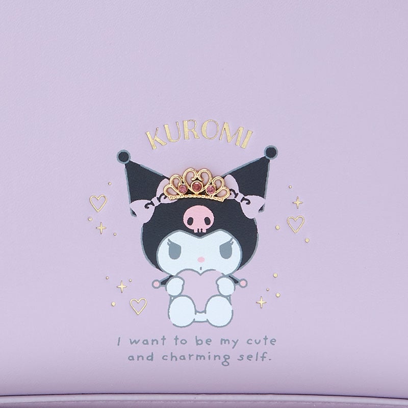 Kuromi Zipper Pouch (Dainty Tiara Series)