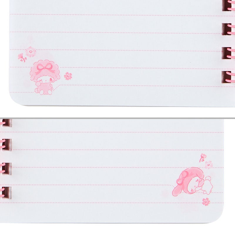 My Sweet Piano Compact Ruled Notebook