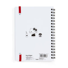 Hello Kitty Lined Notebook (Elastic Closure)