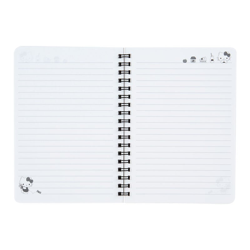 Hello Kitty Lined Notebook (Elastic Closure)
