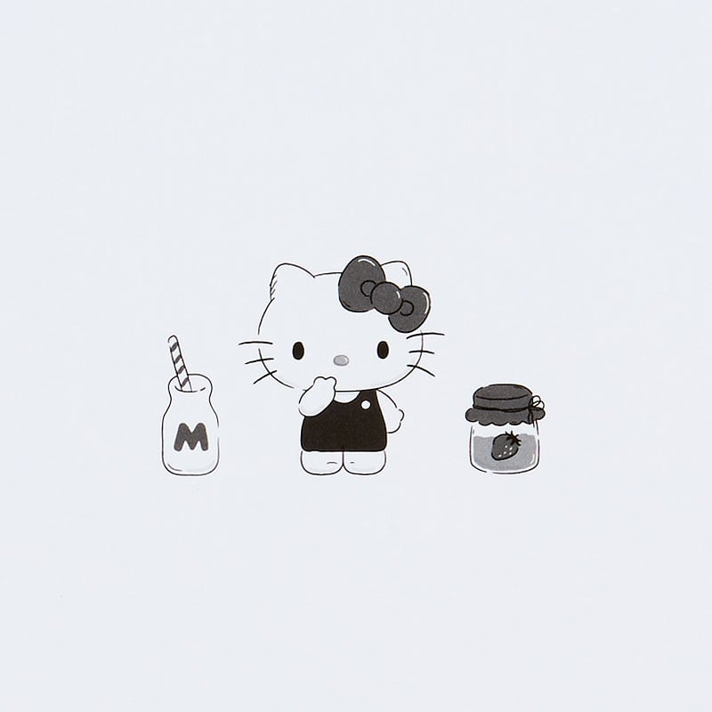 Hello Kitty Lined Notebook (Elastic Closure)
