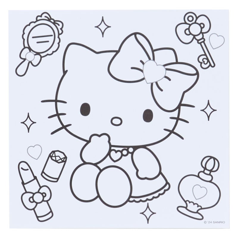 Sanrio Characters Mini Coloring & Sticker Set