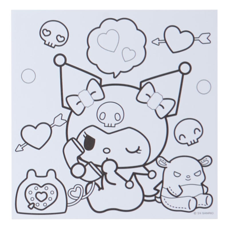 Sanrio Characters Mini Coloring & Sticker Set