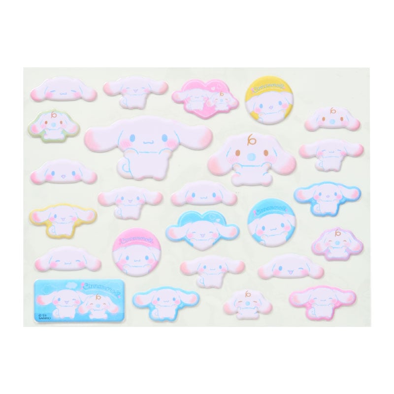 Cinnamoroll 25-pc Sticker Sheet (Rosy Cheeks Series)